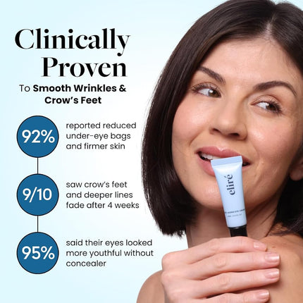 Eliré Anti-Aging Eye Cream - Smooths Wrinkles, Firms and Hydrates
