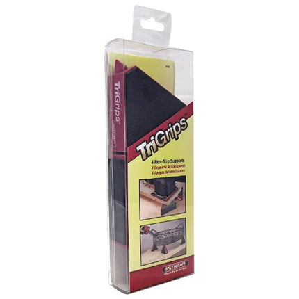 Milescraft 1600 TriGrips - Triangle Cookie Work Grippers, for Woodworking, Painting, Raising and Leveling 4-Pack