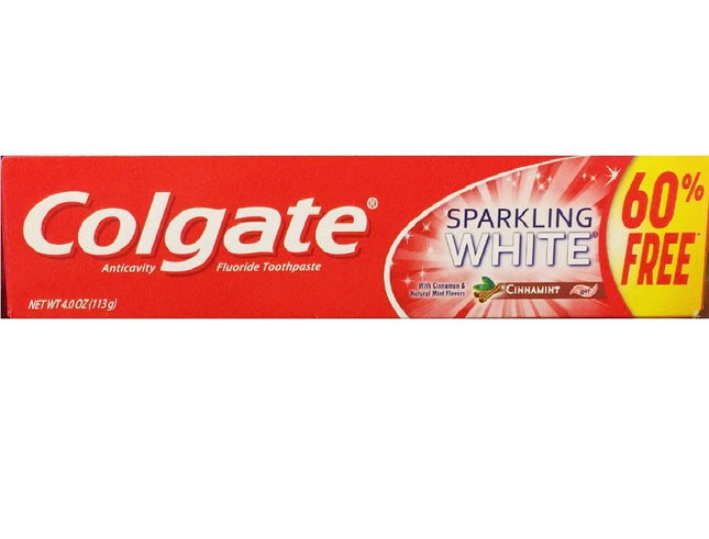 Colgate Anticavity Fluoride Toothpaste Sparkling W