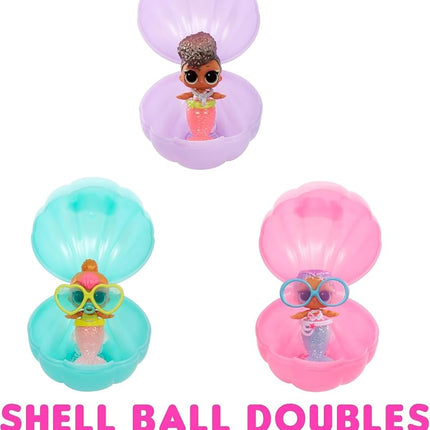 L.O.L. Surprise! Mermaids Baby Sisters - With Colour-Changing Tails, Random Assortment, Includes 1 Doll with Cute Accessories, Collect All 8 Dolls, For Kids Ages 4 and Up, Rosa