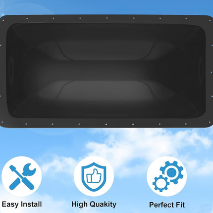XMK 18" x 34" RV Skylight Replacement Cover Fit 14" x 30" Skylights Opening