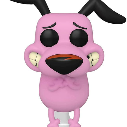 Funko POP! Animation: Courage - Courage the Cowardly Dog - Collectable Vinyl Figure - Gift Idea - Official Merchandise - Toys for Kids & Adults - TV Fans - Model Figure for Collectors and Display