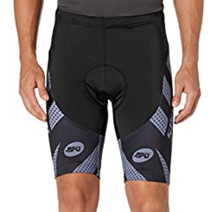 sponeed Short cycliste rembourré pour homme, pantalon de vélo, vêtements de cyclisme, collants, gris, taille M