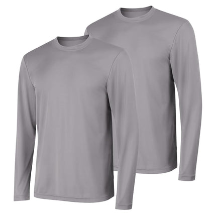 Hanes mensO482LLong Sleeve Cool Dri T-Shirt UPF 50
