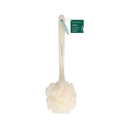 EcoTools EcoPouf Bath Brush, Loofah Brush for Bath