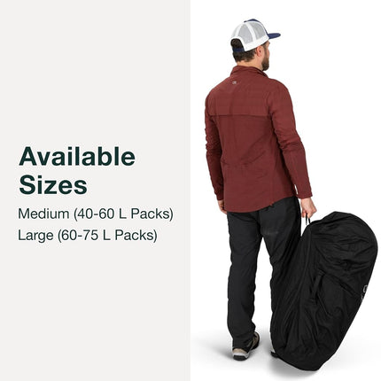 Osprey AirCover Travel Accessories, 116L, Black, L