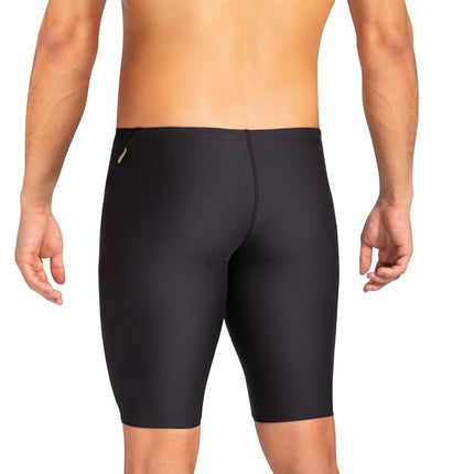Mizuno Exer Men's Jammer Swimsuit, Black, Size 26