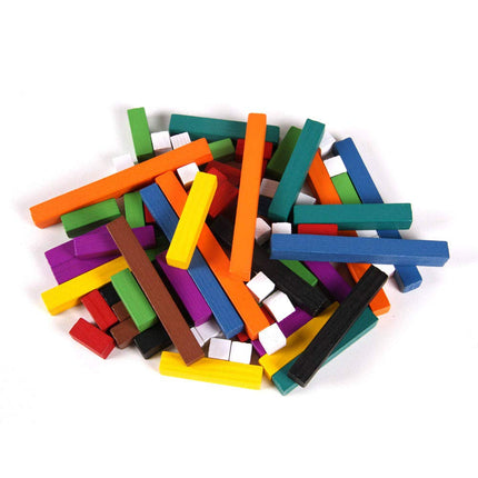 ETA hand2mind Regletas de Cuisenaire de Plástico (Juego de 74)