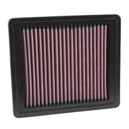 Filtro de aire del motor K&N: alto rendimiento, premium, lavable, filtro de panel: 2005-2008 (Fiesta V), 33-2880
