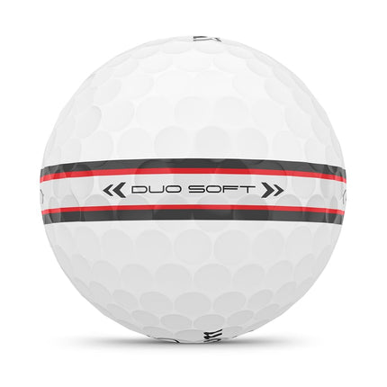 WILSON 2025 DUO SOFT TRK360 GOLF BALLS - WHITE - 1 Dozen