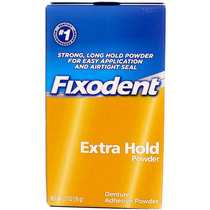 Fixodent Denture Adhesive Powder Extra Hold 2.70 o