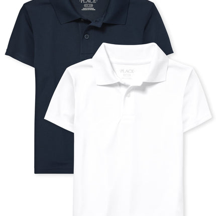 The Children's Place Boys' Short Sleeve Performanc