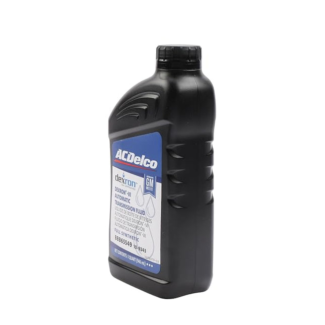 ACDelco GM Original Equipment 10-9243 (88865549) Dexron VI Full Synthetic Automatic Transmission Fluid - 1 qt (Pack of 12)