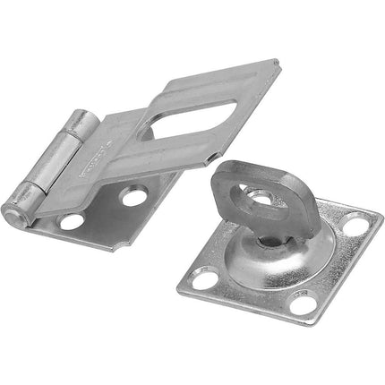 National Hardware N102-855 Swivel Staple Safety Hasp in Zinc Plated, 1/4"
