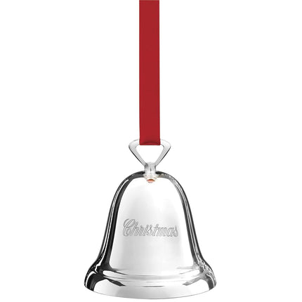 Reed & Barton 329-2 Christmas Bell Silverplated Ornament