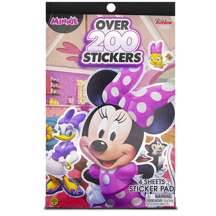 Disney Minnie Mouse Bowtique Sticker Pad Over 200 