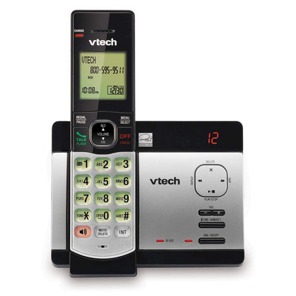 VTECH CRDLS ANS SYS,CID,SIL/BLK
