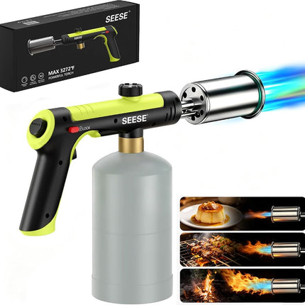 SEESE Powerful Propane Torch Gun,Kitchen Cooking T