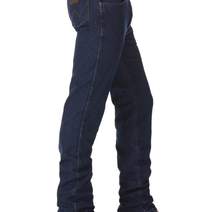 Wrangler Men's Premium Performance Cowboy Cut Comfort Wicking Slim Fit Jean, Midnight Rinse, 34W x 32L