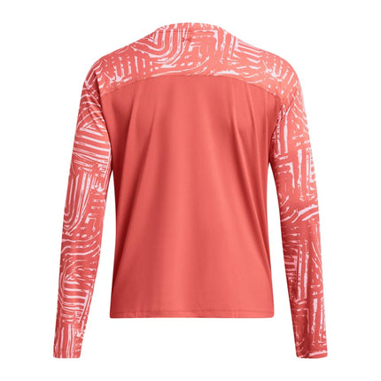 Under Armour Women's Iso-chill Shorebreak Long Sleeve T-Shirt, (811) COHO/Pink/Sedona Red, X-Small