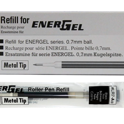 Pentel Liquid Gel Refill - Black (Box of 12 Refill