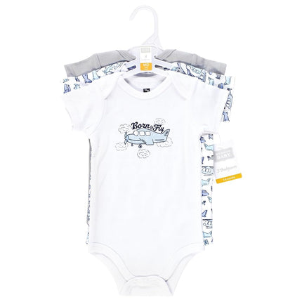 Hudson Baby Grenouillères en Coton Unisexe pour Bébé, Born to Fly, Prématuré