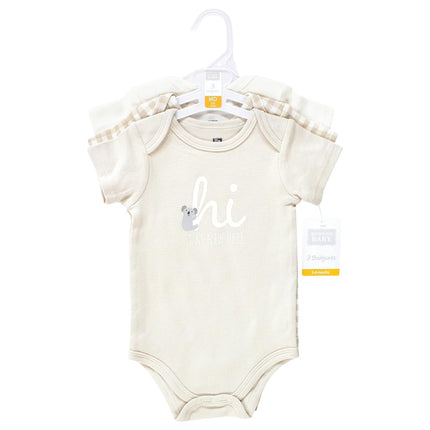Lot de 2 grenouillères en coton Hudson Baby unisexe, nouveau-né, 3-6 mois