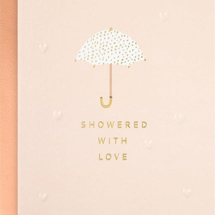 Hallmark Signature Bridal Shower Card (Showered with Love)