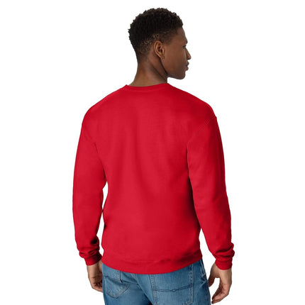 Hanes Womens P1607 Sweatshirt, Deep Red, L UK