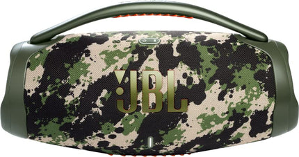 JBL Boombox 3 Portable Bluetooth Speaker, 180 W Power, 24 Hour Playback, Waterproof and Dust Resistant IP67 - Squad