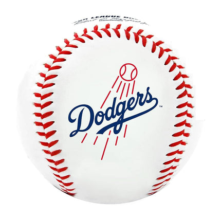 Rawlings MLB Los Angeles Dodgers Team Logo Baseball, White, 1