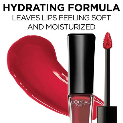 L’Oreal Paris Makeup Infallible 8 Hour Hydrating Lip Gloss, Sunset, 0.21 Fl Oz