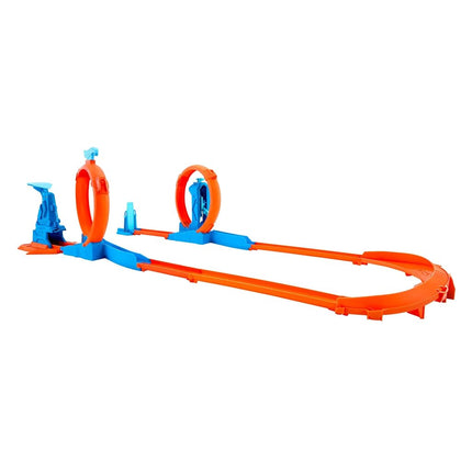 Hot Wheels Track Creator Triple Loop Pack & 1:64 Scale Toy Car
