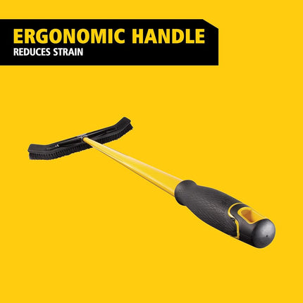 Balai à pousser Maximizer Rubbermaid Commercial Products avec brosses multi-usages, 91 cm de large, noir (2018728)