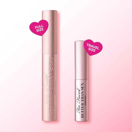 (Black) - Too Faced Sex Mascara 10ml Full Size
