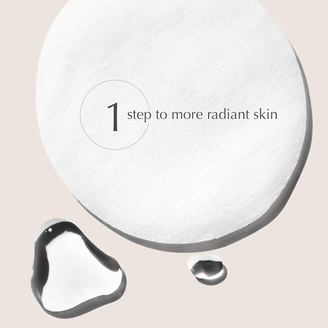 Gentle Daily Exfoliating Face Pads with PHA, Vitamin C and E Antioxidants, Green Tea and Cucumber Extracts, 60 pads