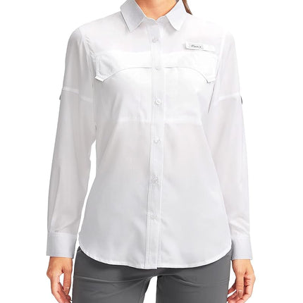 Pudolla Women's UPF 50+ UV Sun Protection Shirts L
