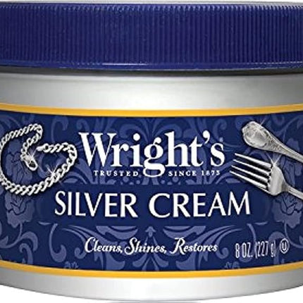 Wright's Silver Cleaner and Polish Cream - 8 Ounce