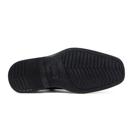 Florsheim Unisex-Child Reveal Cap Toe Ox, Jr. (Toddler/Little Big Kid) Oxford, Black, 1 US Wide Little Kid