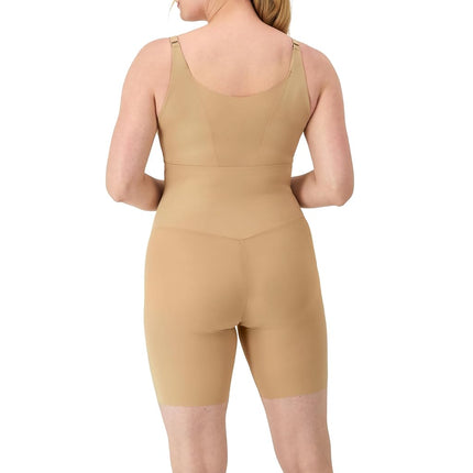 Maidenform Women's Take Inches Off - Unitard Bodysuit, Beige (Body Blush), M