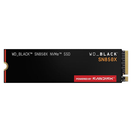 WD_BLACK SN850X NVMe SSD 4TB (Up to 7,300 MB/s rea