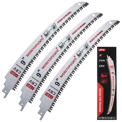 MORETOPGOOD 9” Arc Edge Reciprocating Saw Blade, 7