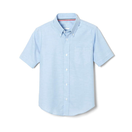 French Toast Boys' Short Sleeve Oxford Dress Shirt
