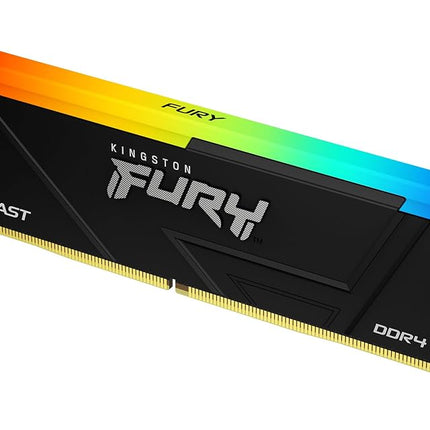 Kingston FURY Beast RGB 8GB 3200MT/s DDR4 CL16 DIMM Computer Memory KF432C16BB2A/8