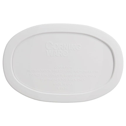 CORNINGWARE 6017963 French White 15-oz Oval Plasti