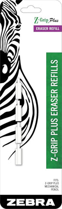 Zebra Pen Z-Grip Plus Mechanical Pencil Eraser Refills, 4-Pack (83204)