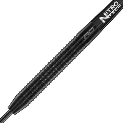 RED DRAGON Darts | Razor Edge Black 28g Steel Tip | 85% Tungsten Darts Set