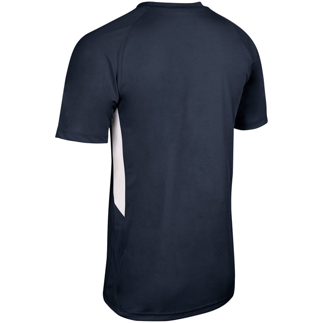 Maillot de softball CHAMPRO Check Fastpitch pour femme, marine, blanc, taille 2XL