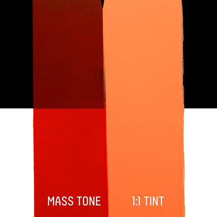 Pintura Acrílica Profesional de Cuerpo Denso Liquitex, Tubo de 2 oz (59ml), Naranja Transparente