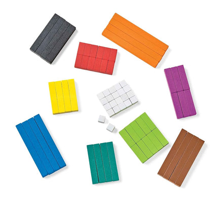 ETA hand2mind Cuisenaire Rods - 74 Piece Wood Introductory Set by ETA hand2mind